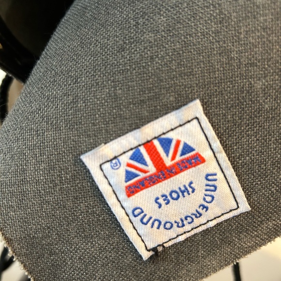 New Underground 30 eyelets rangers in box leather handmade in England size 8 - Picture 16 of 16